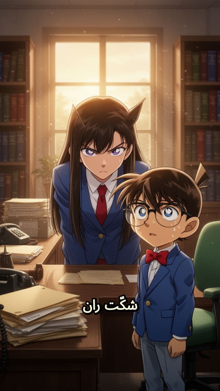 ران تتظاهر بتصديق هوية كونان