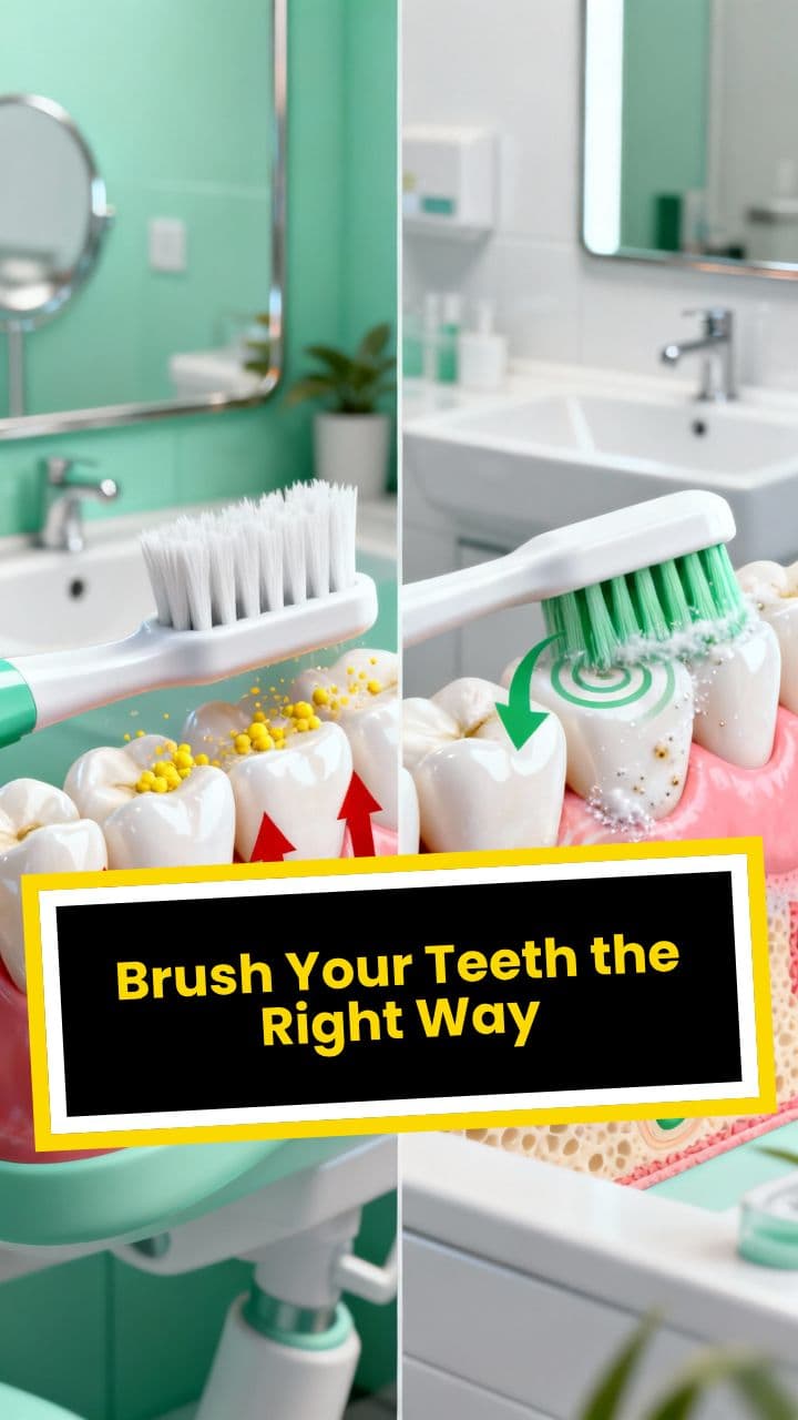 Brush Your Teeth the Right Way
