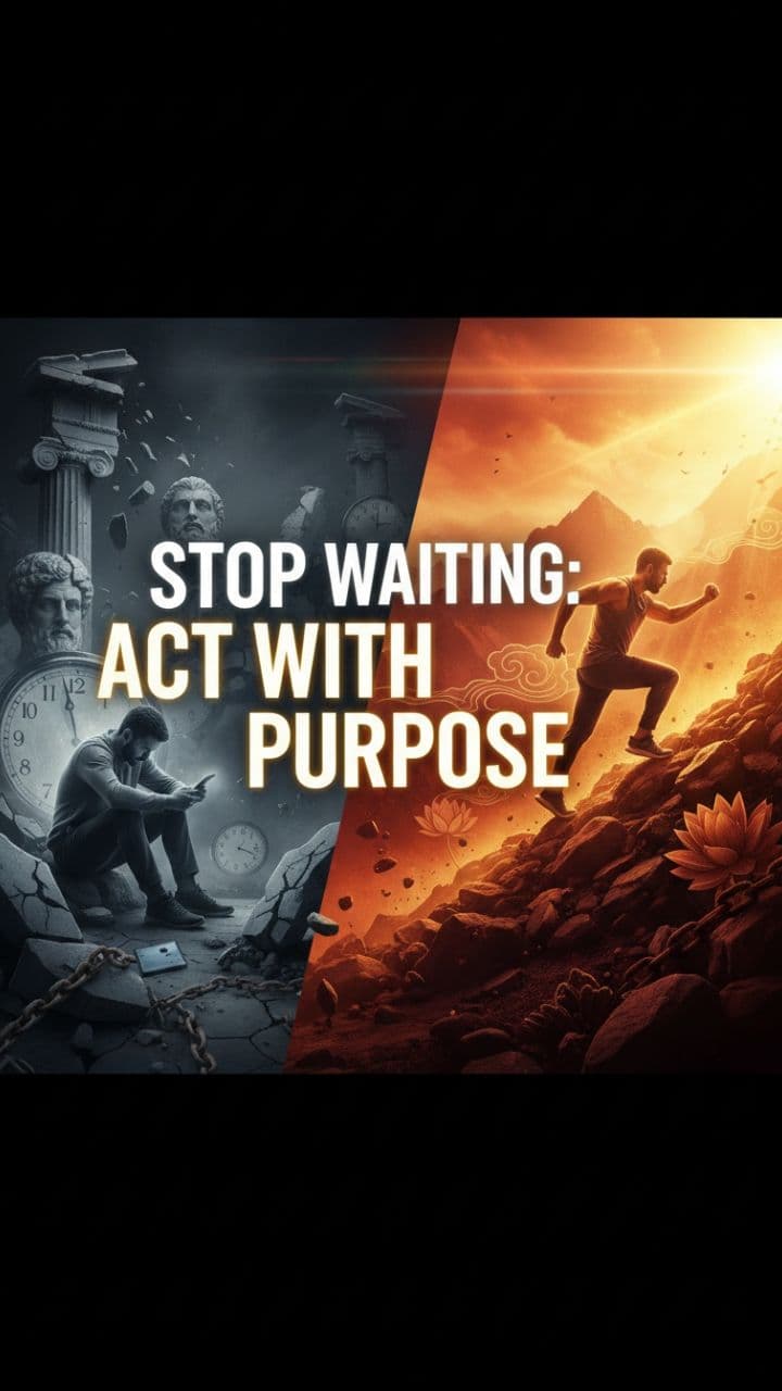 Stop Waiting: Act With Purpose