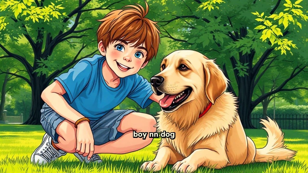 boy nn dog