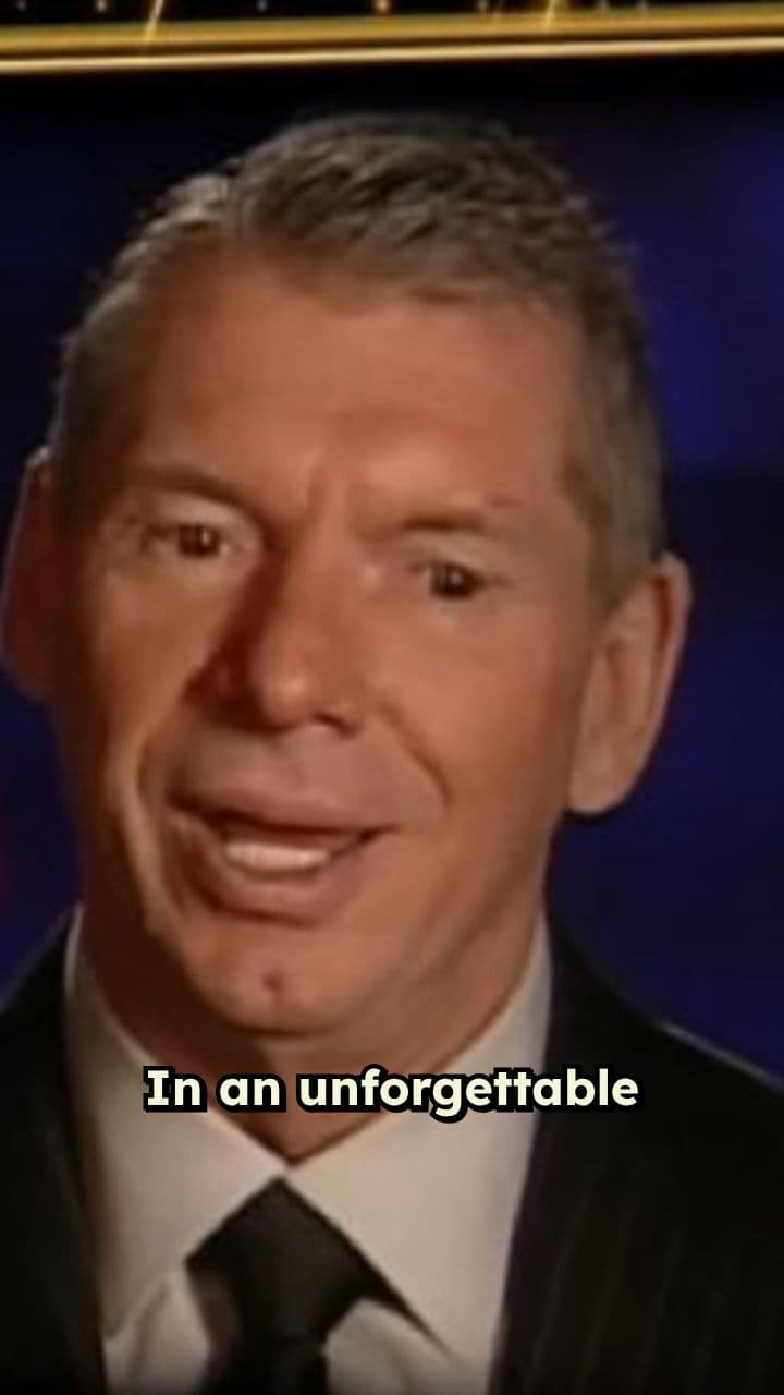 Vince's Appearance At Cena Retirement Match