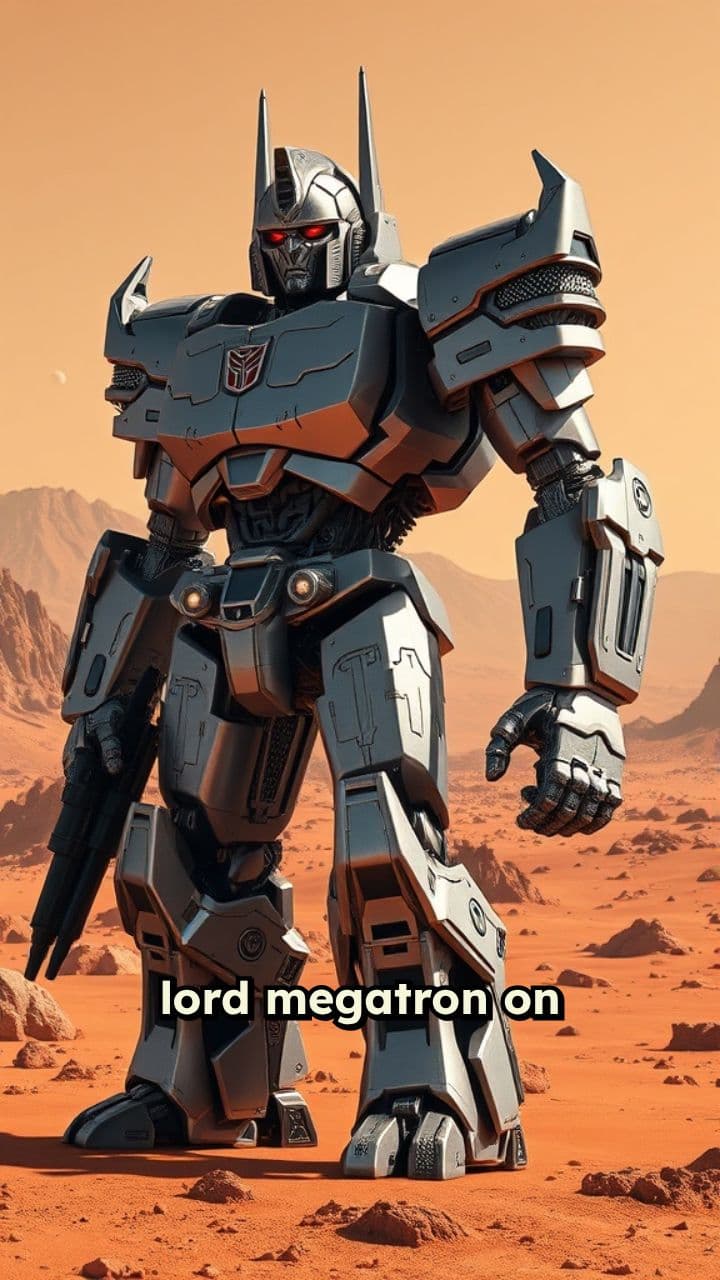 Lord Megatron on Mars