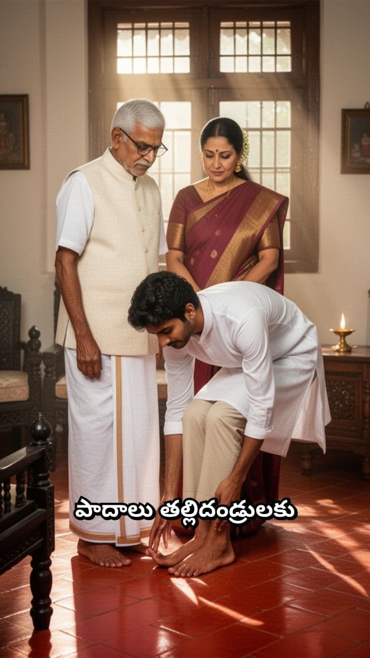 పాదస్పర్శ: ఆశీర్వాద విశ్వాసం