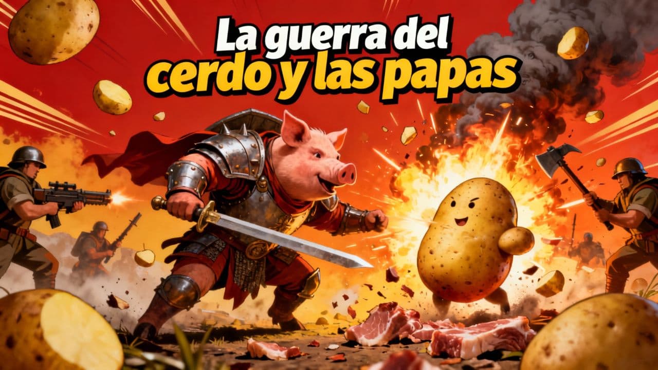 La guerra del cerdo y las papas