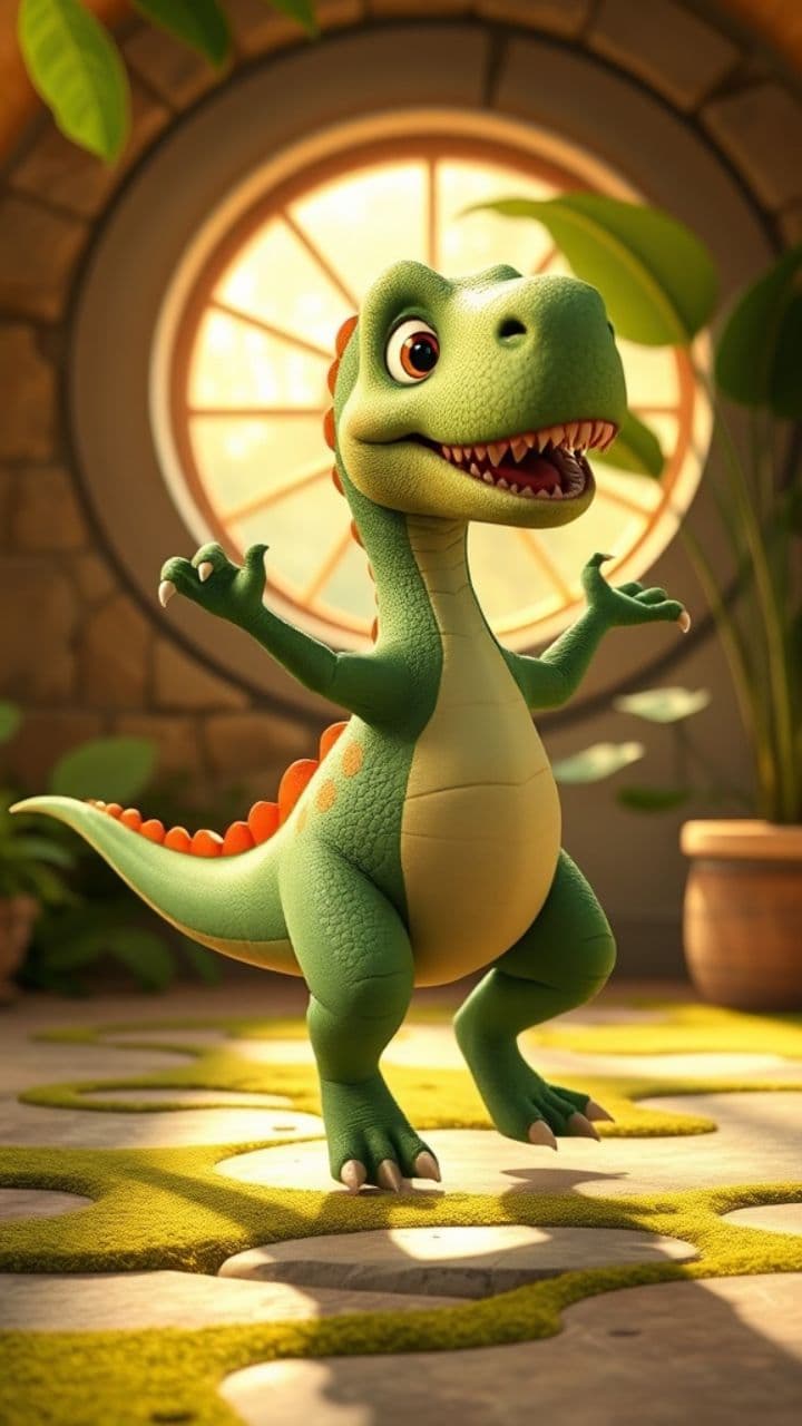 O Bebê Dino Faz Nhar Nhar