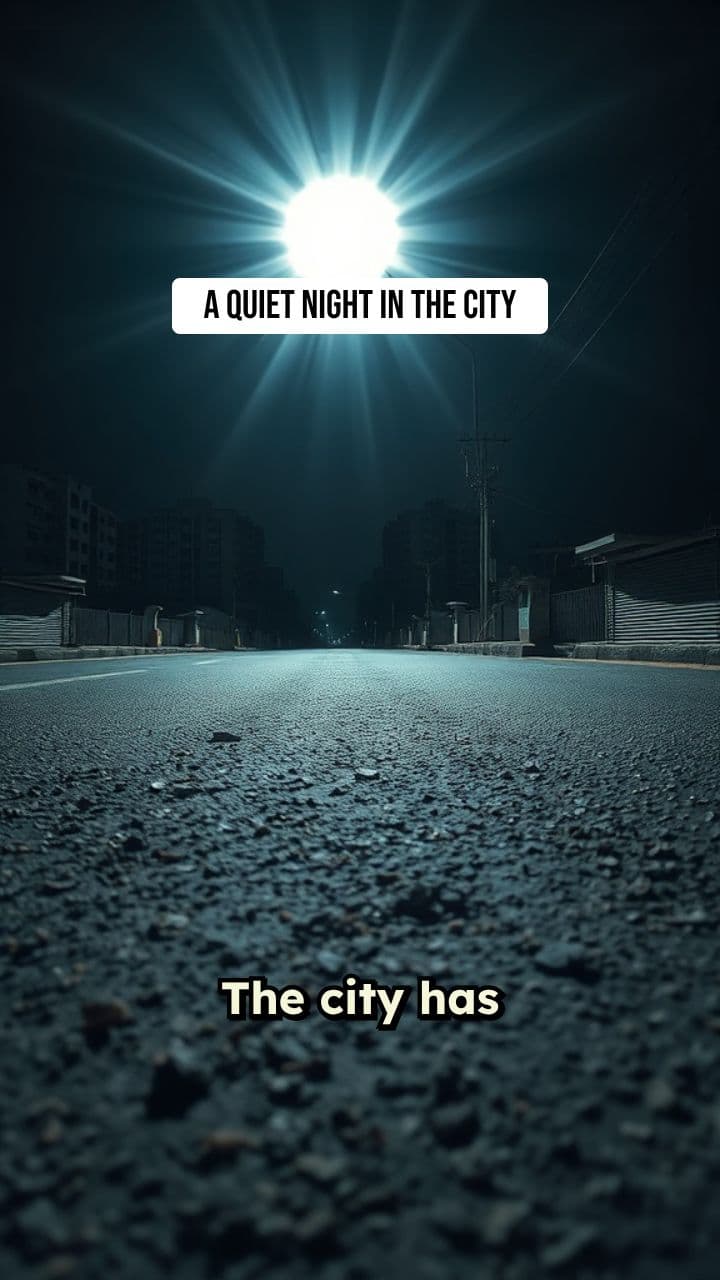 The Road at Midnight