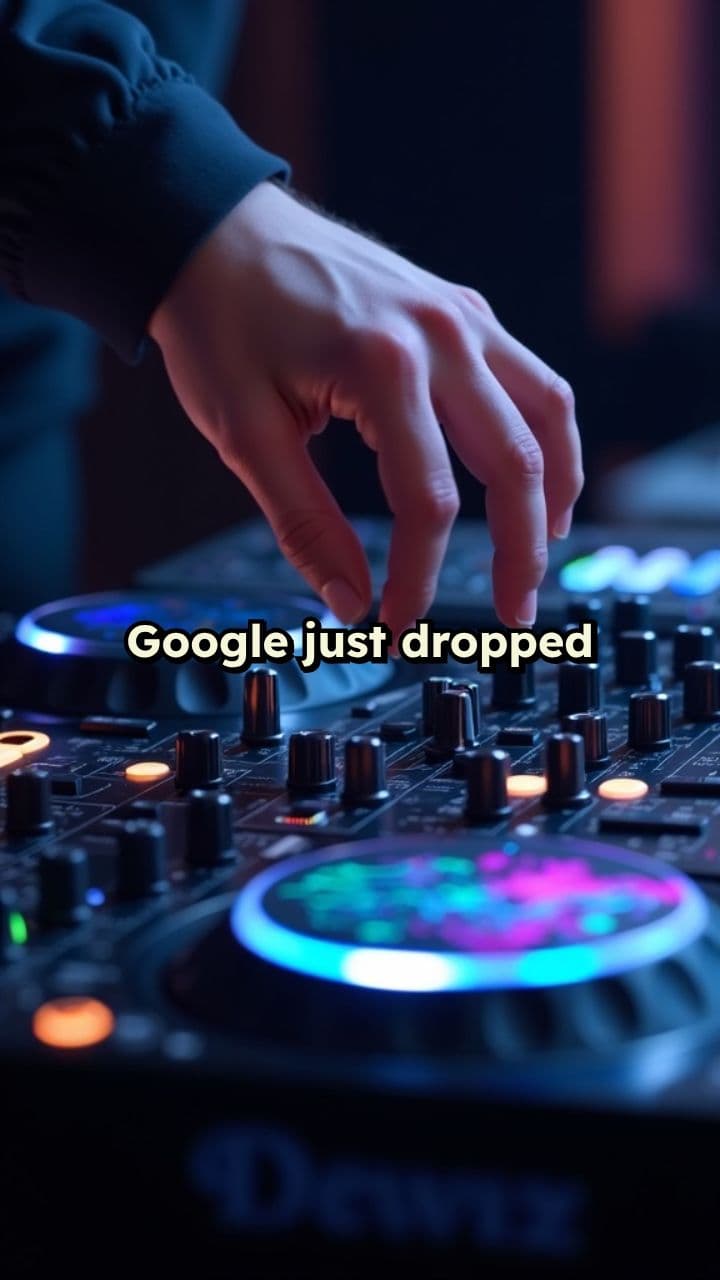 Real-Time AI DJing with Lyria