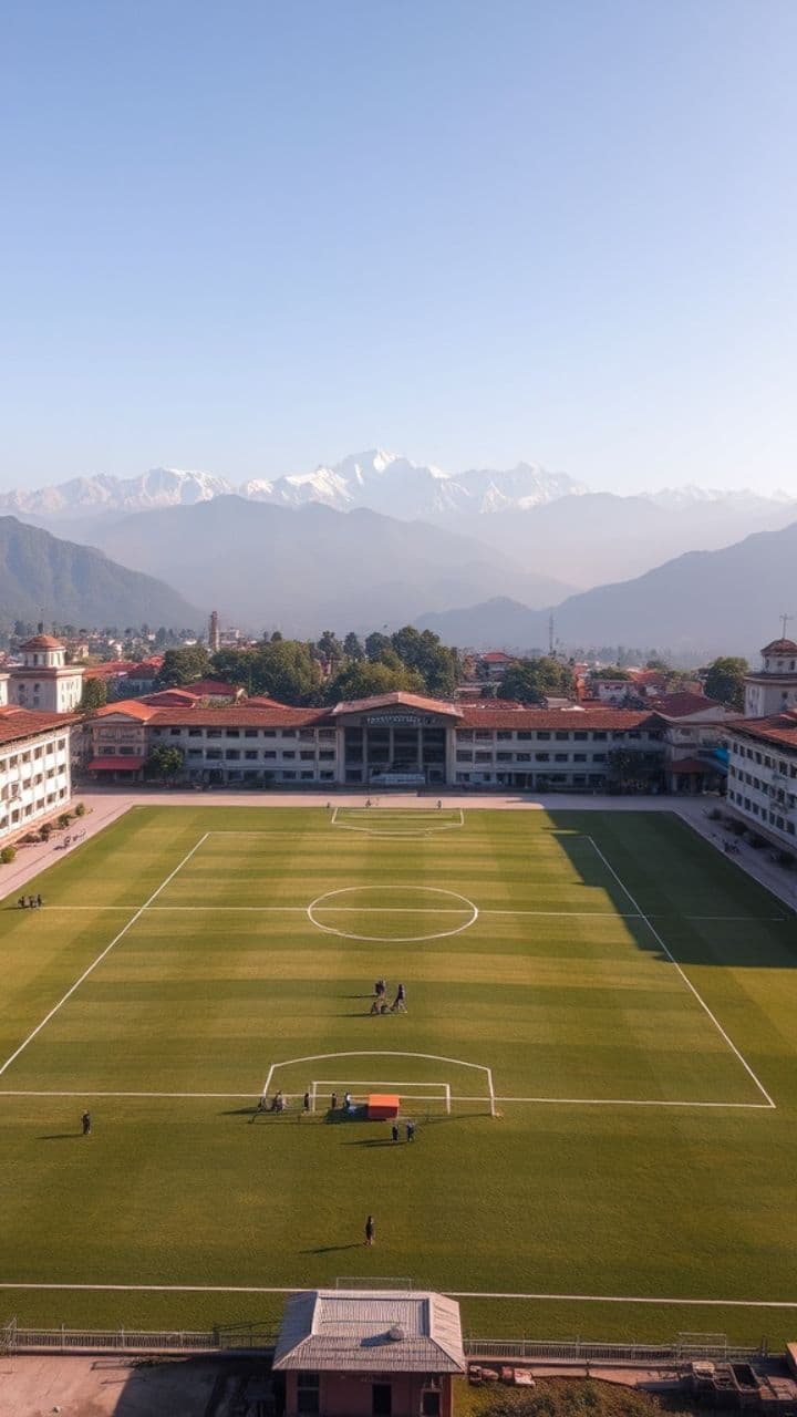 ठापि नारायन मैदानको जोश र मेहनत