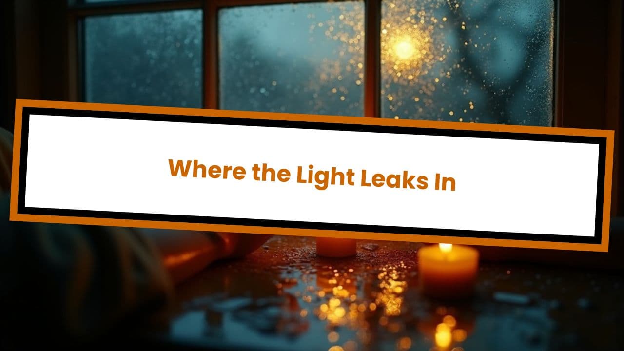 Where the Light Leaks In