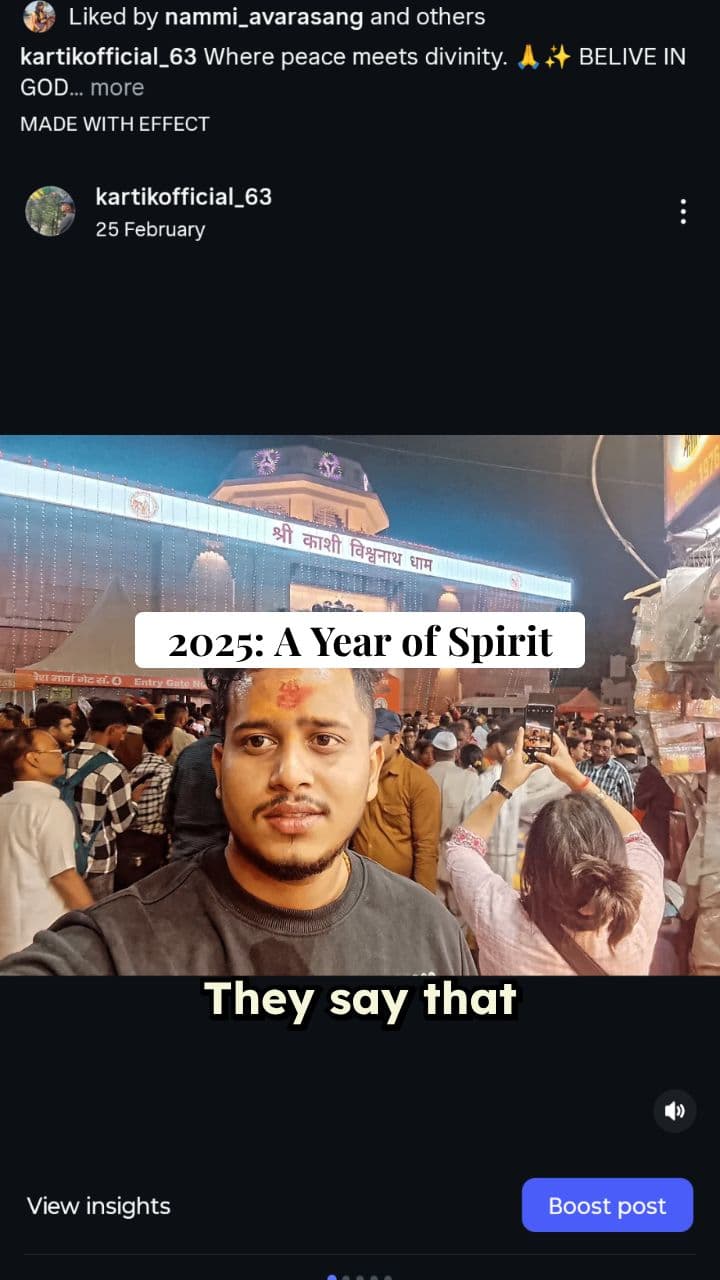 A Journey of Spirit: 2025 to 2026