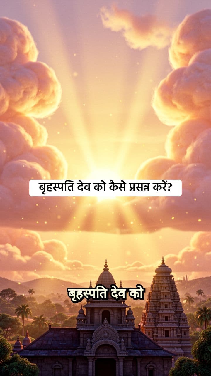 बृहस्पति देव को कैसे प्रसन्न करें