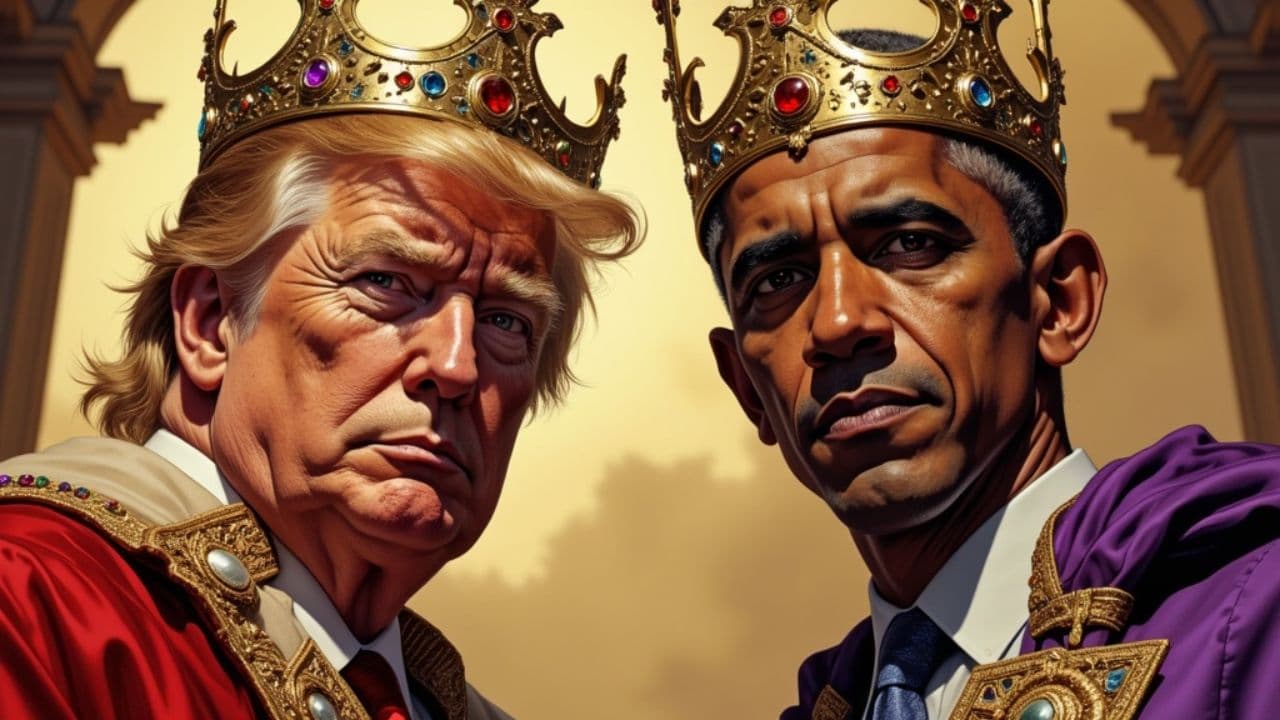 Royal Friendship: Kings Trump and Obama