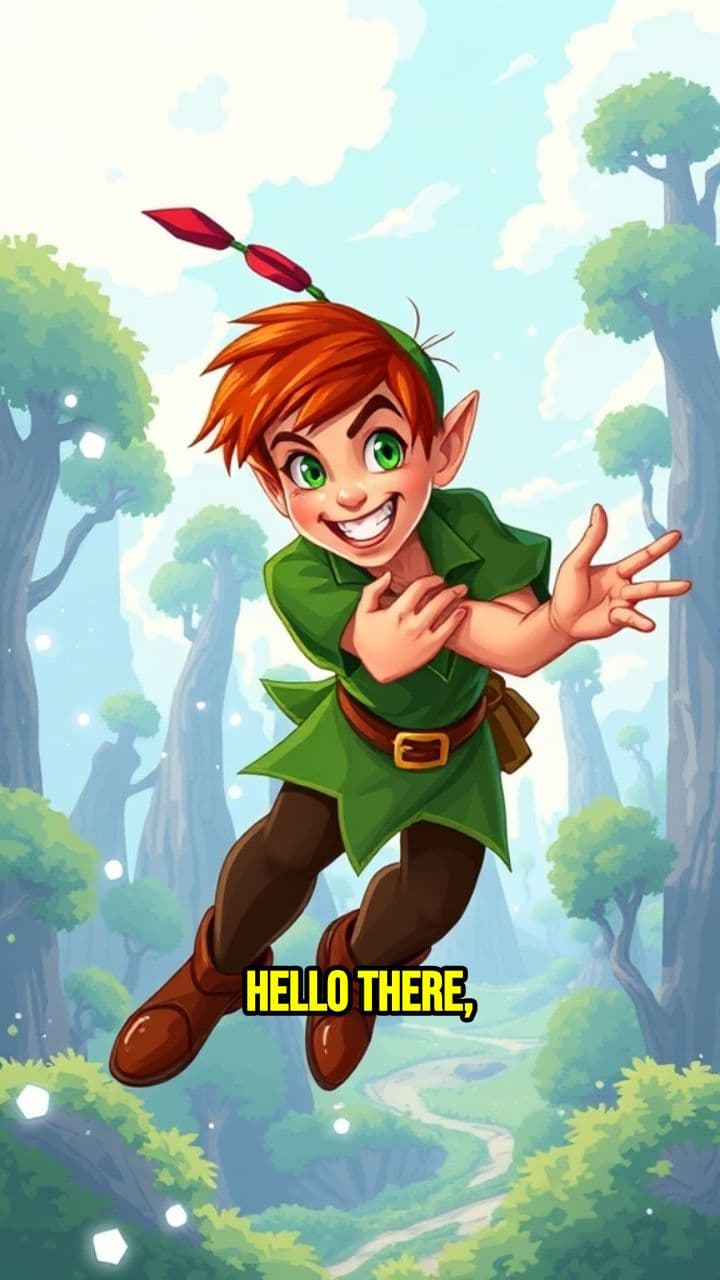 A Birthday Message from Peter Pan