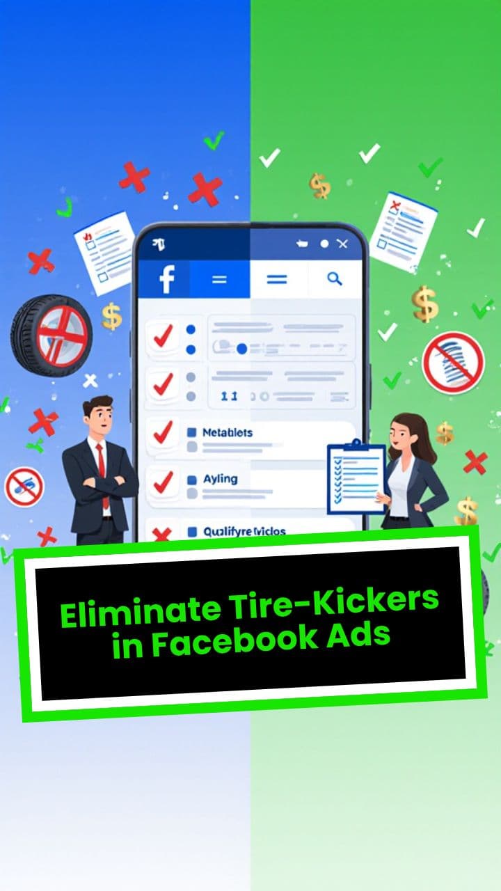 Eliminate Tire-Kickers in Facebook Ads