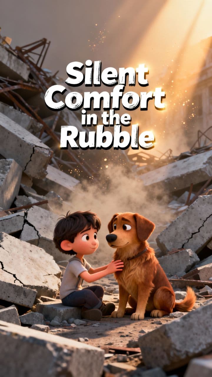 Silent Comfort in the Rubble