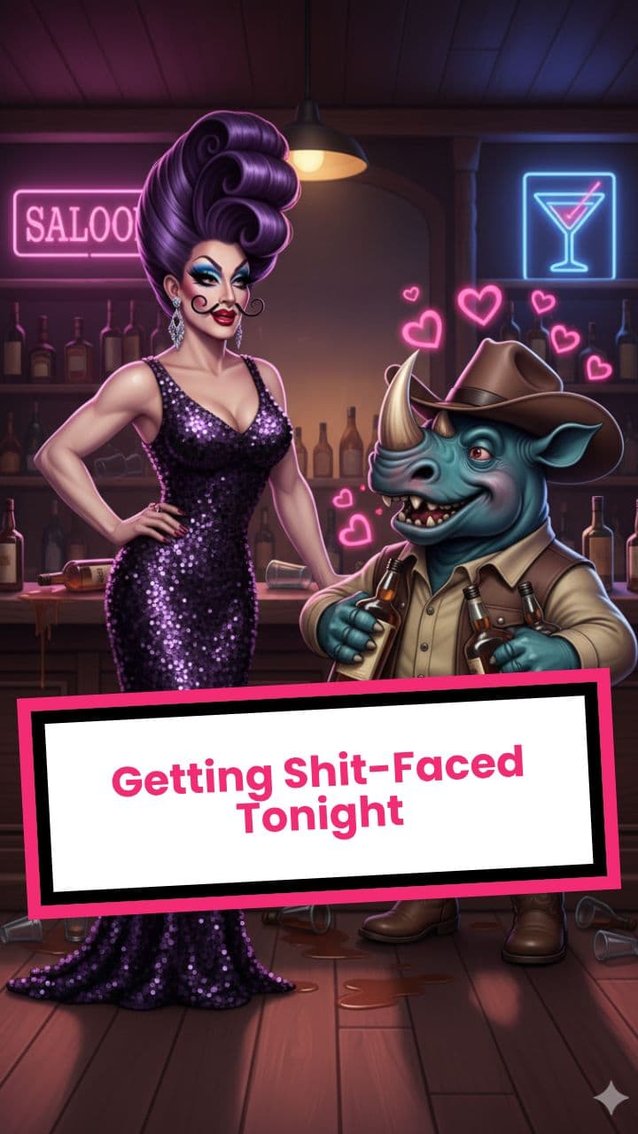 Getting Shit-Faced Tonight