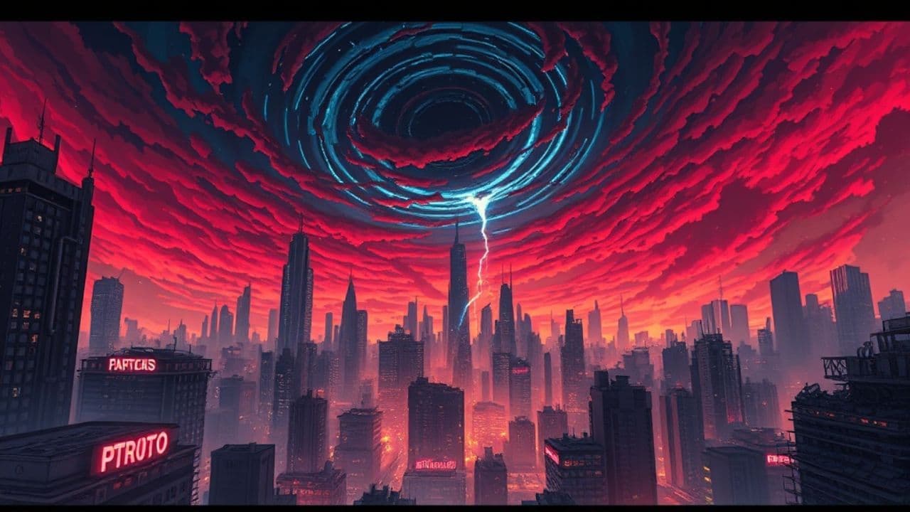 Orage Final sur les Ruines