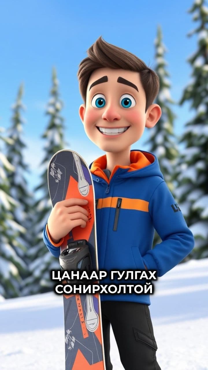 Сноуборд сонирхогчдод зориулсан анхан шатны мэдлэг