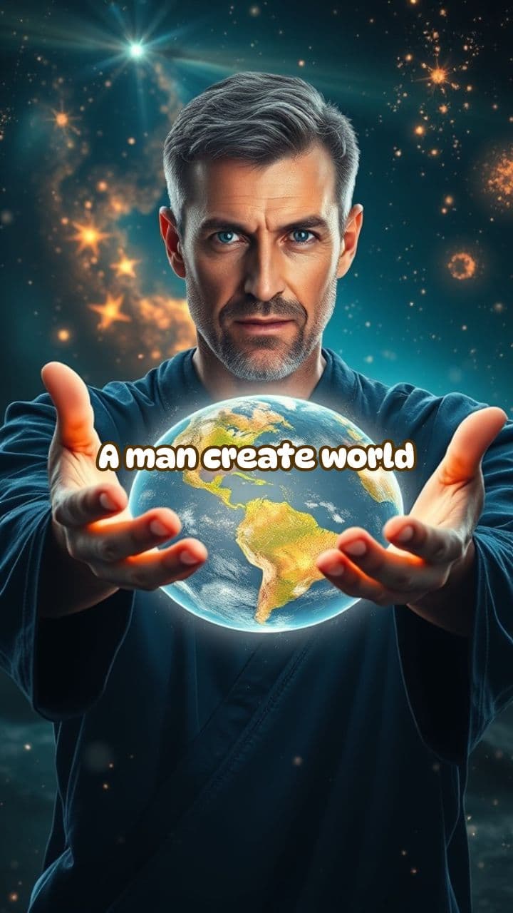 A Man Creates a World