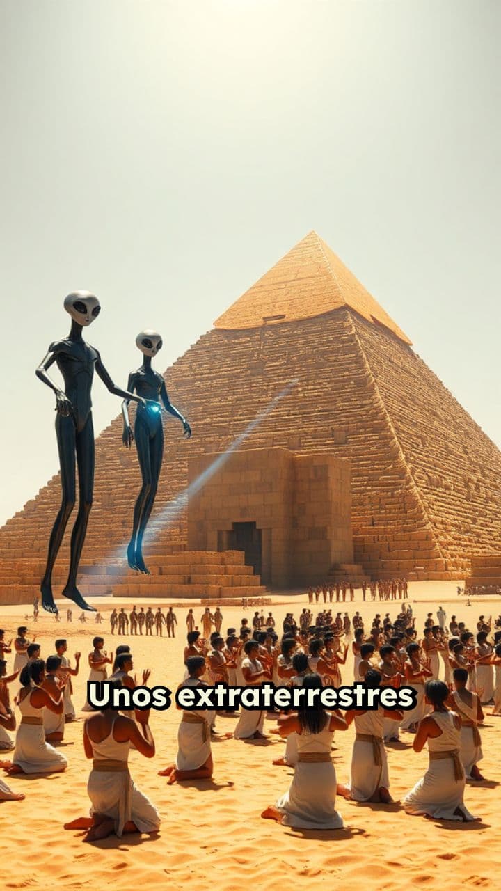 Extraterrestres y las pirámides egipcias