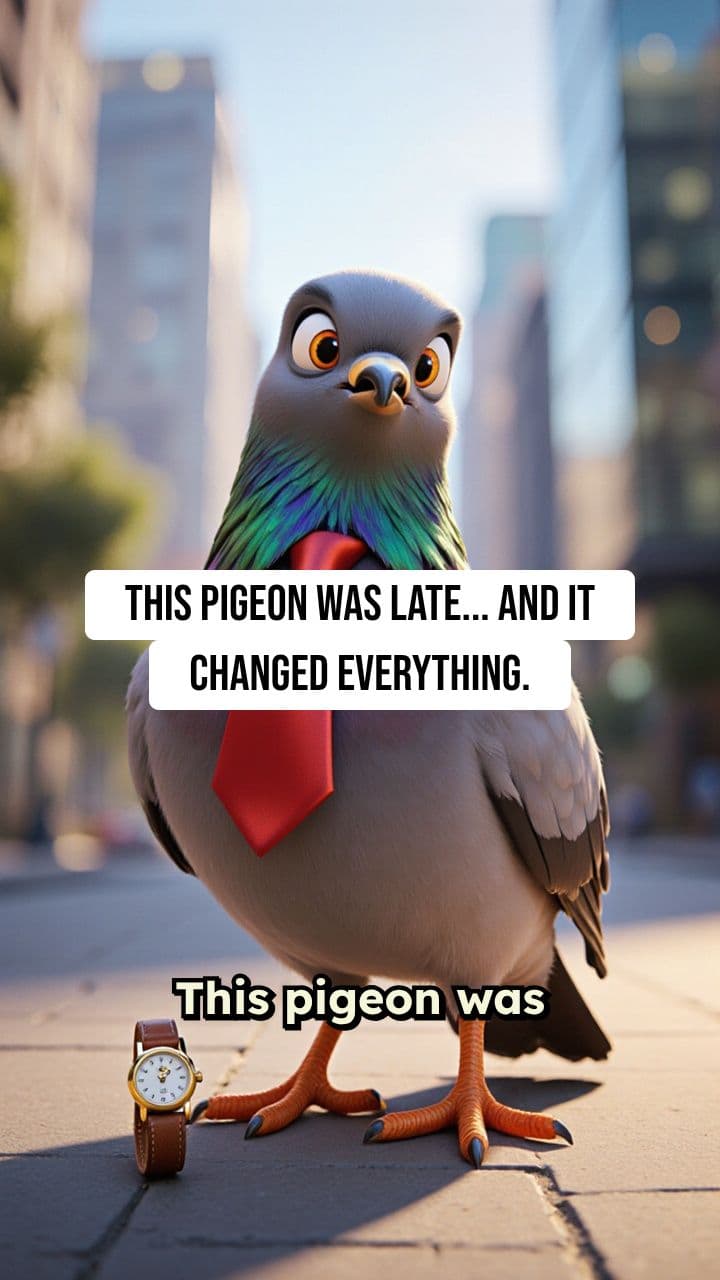 The Pigeon Who Was Late