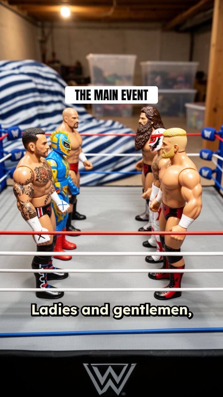 Action Figure Mayhem: The Toy Ring Showdown