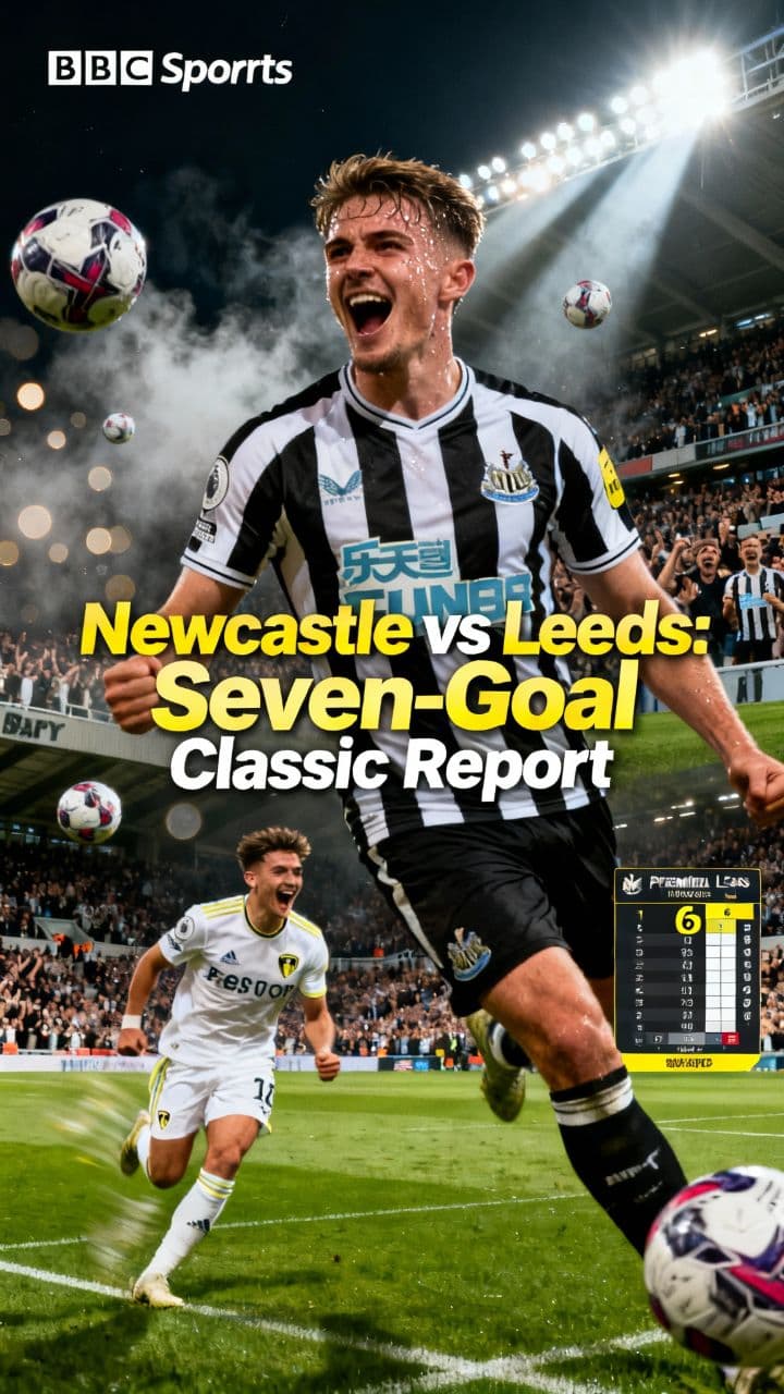 Newcastle vs Leeds: Seven-Goal Classic Report