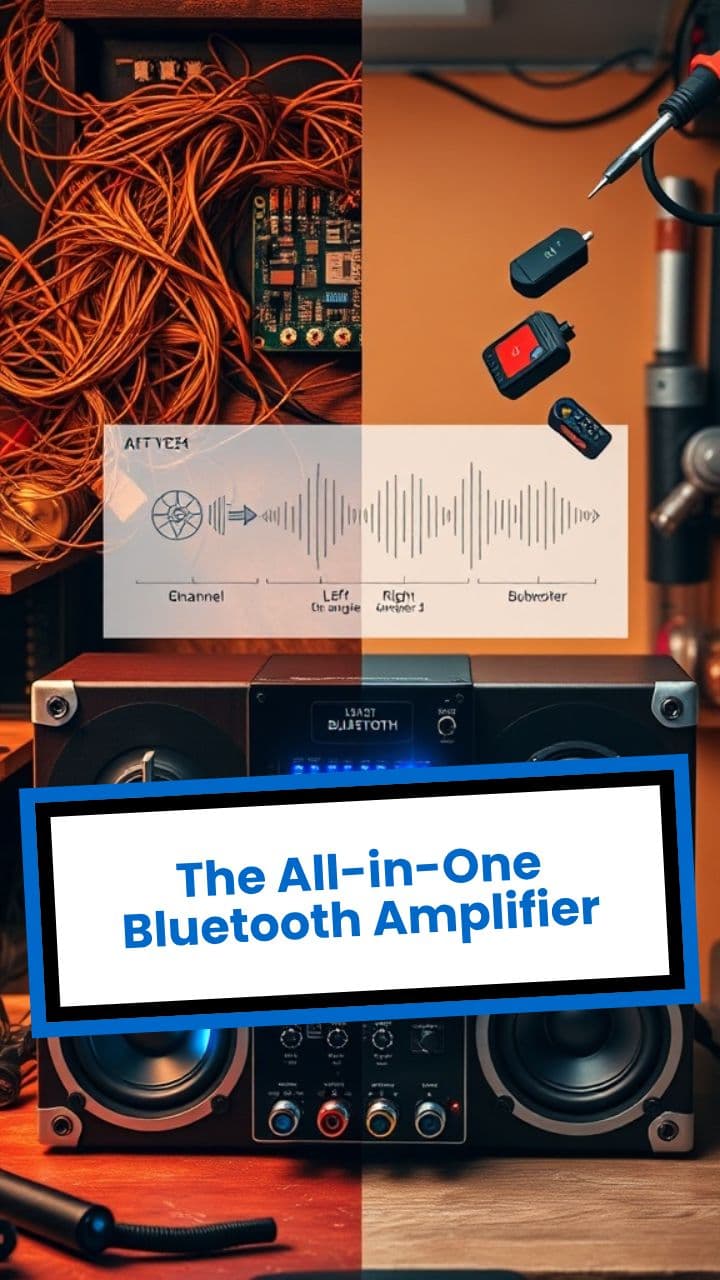 The All-in-One Bluetooth Amplifier
