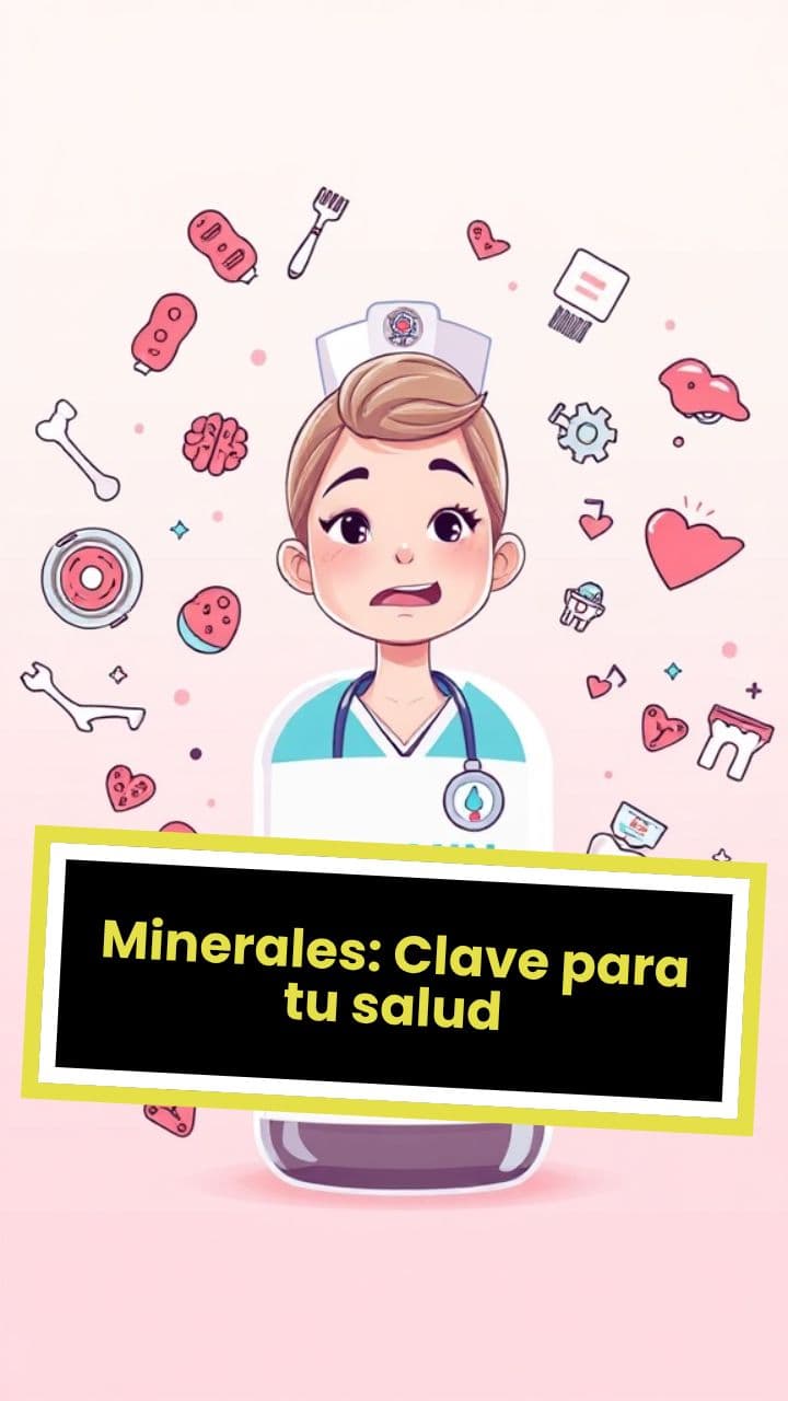 Minerales: Clave para tu salud