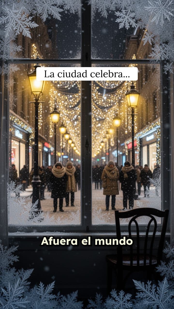 No todos tienen con quién brindar