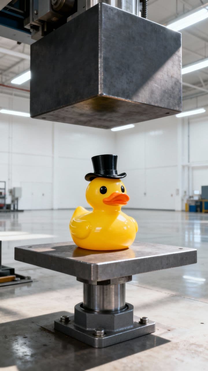 Rubber Duck Under Pressure