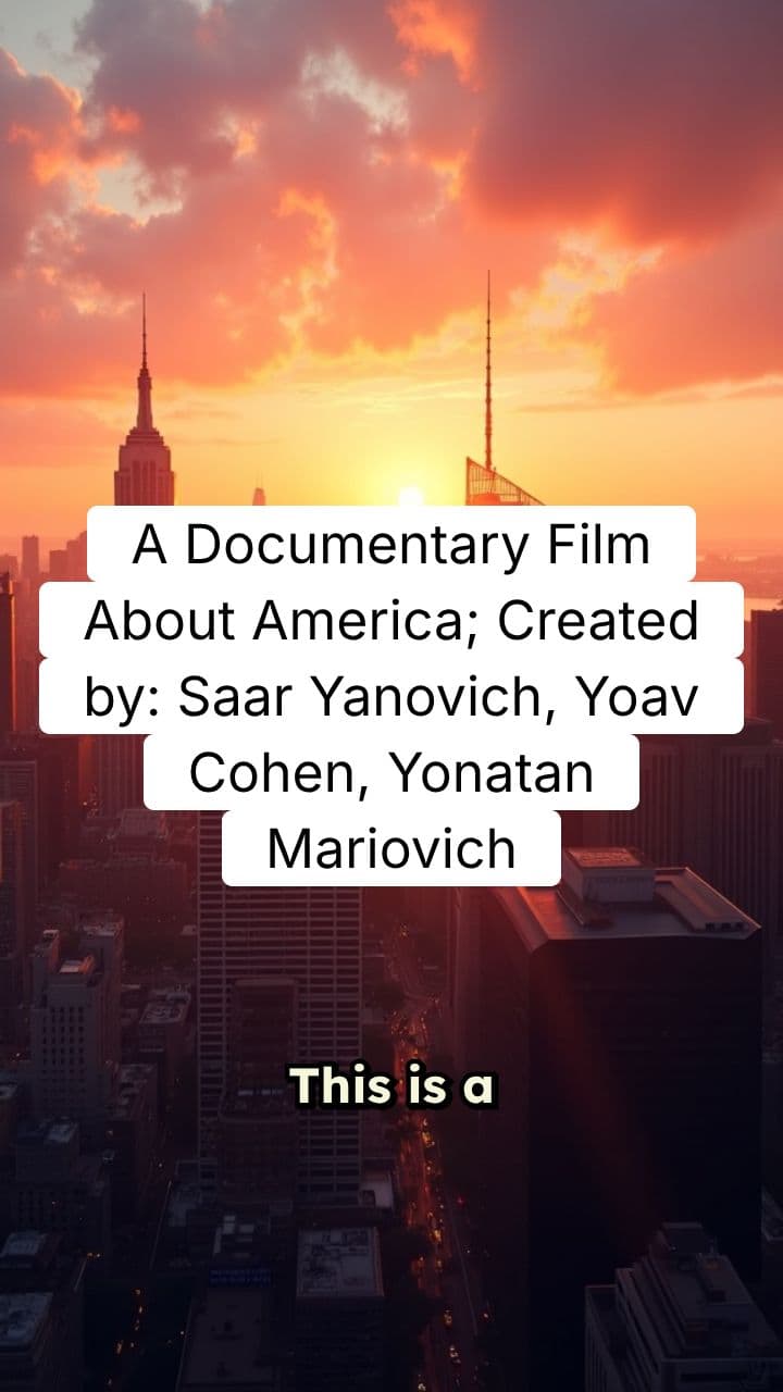 This Is America - A Documentary Film