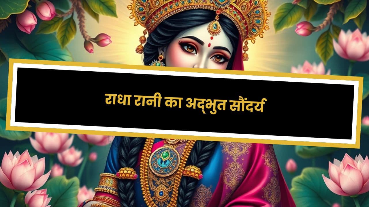 राधा रानी का अद्भुत सौंदर्य
