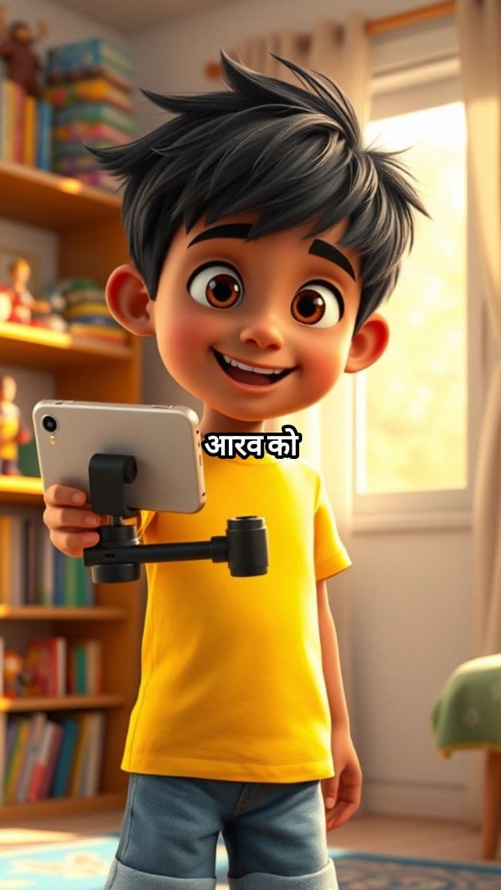 आरव को वीडियो बनाना पसंद था