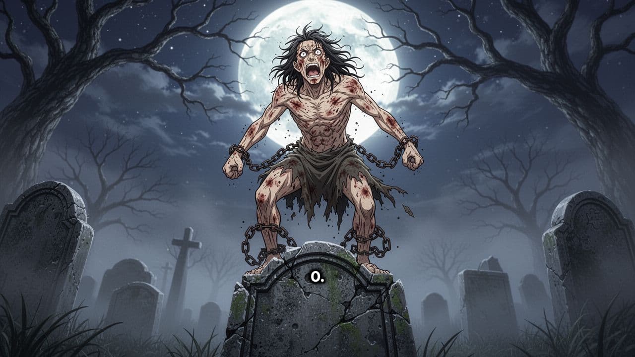 Jesús contra una legión de demonios