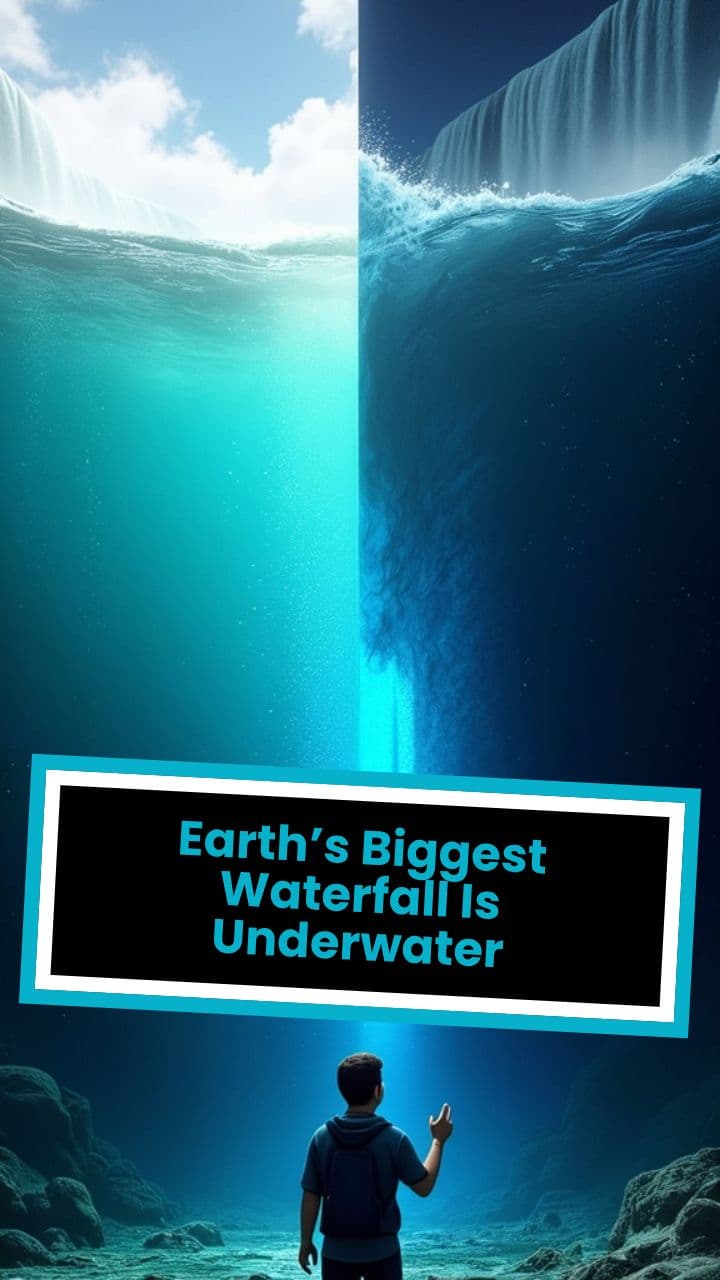 Earth’s Biggest Waterfall Is Underwater