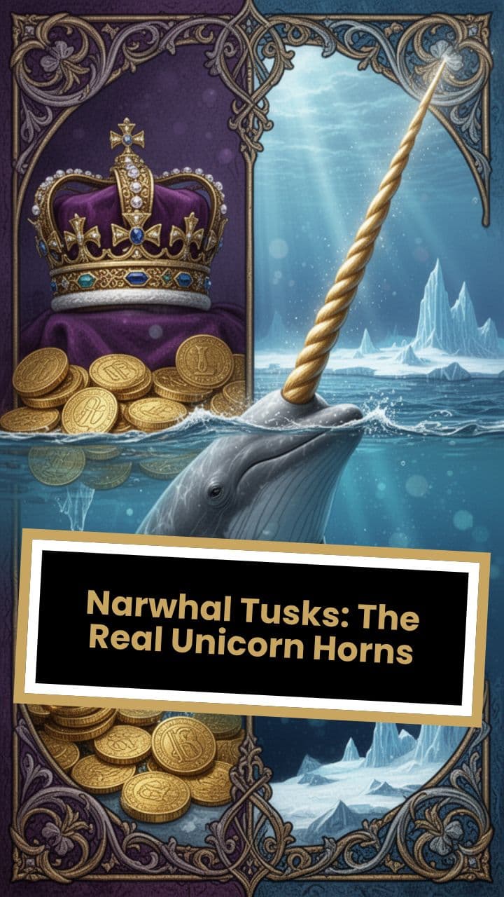 Narwhal Tusks: The Real Unicorn Horns