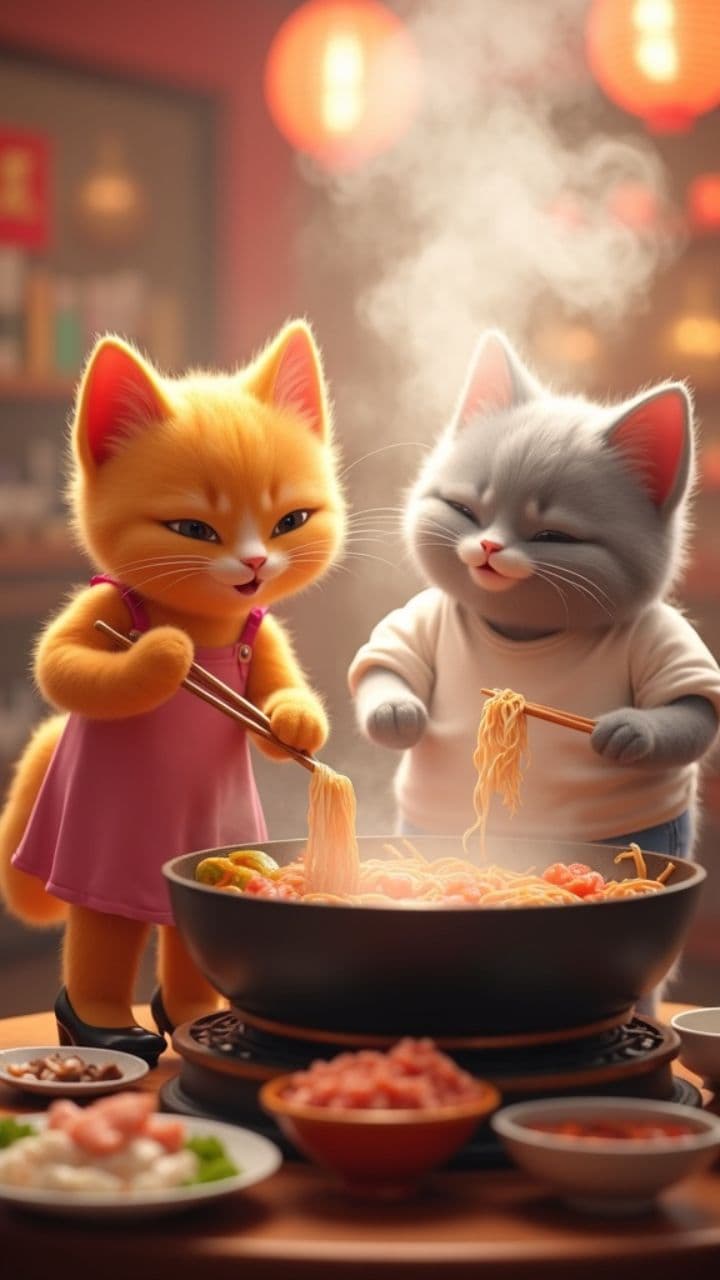 Haidilao Hotpot Cat Adventure - 01