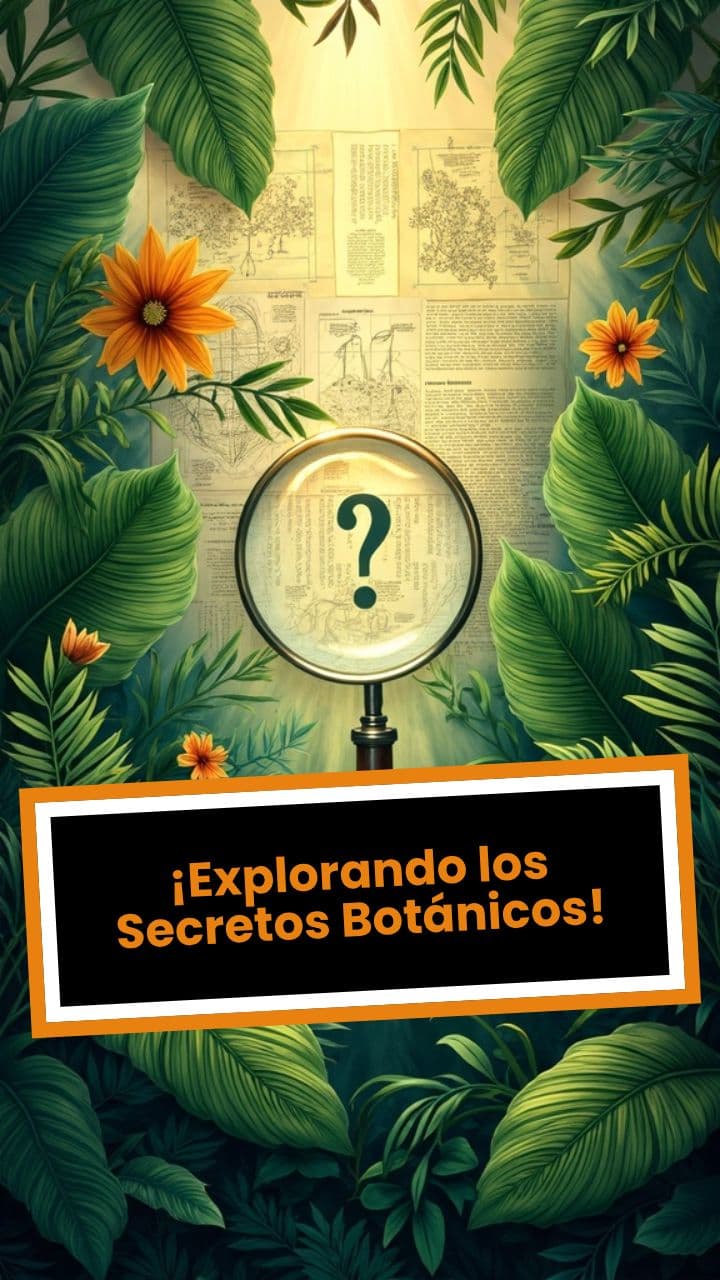 ¡Explorando los Secretos Botánicos!