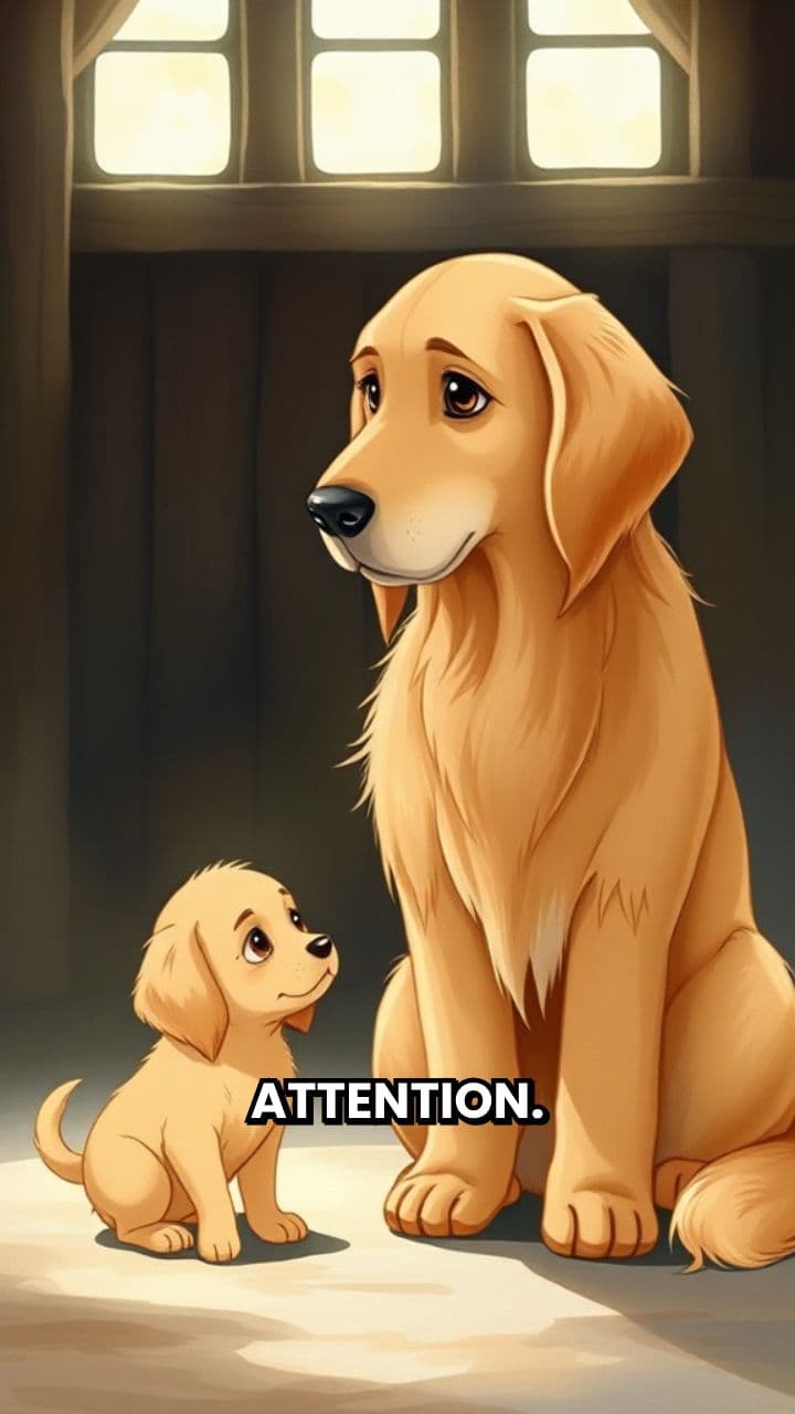 A Mama Dog's Unconditional Love in Action