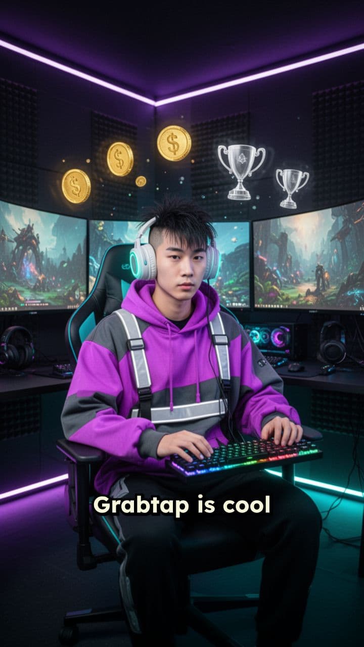 Support Gamers with Grabtap