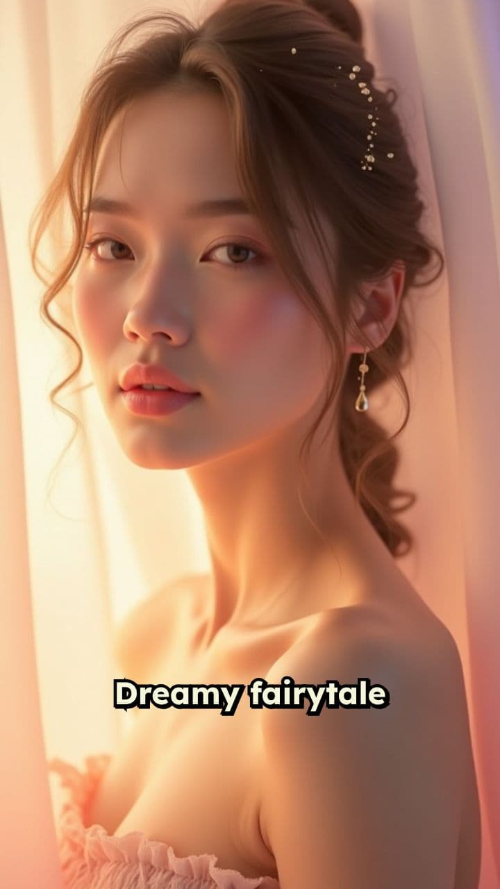 Fairy Skincare Ritual Portrait