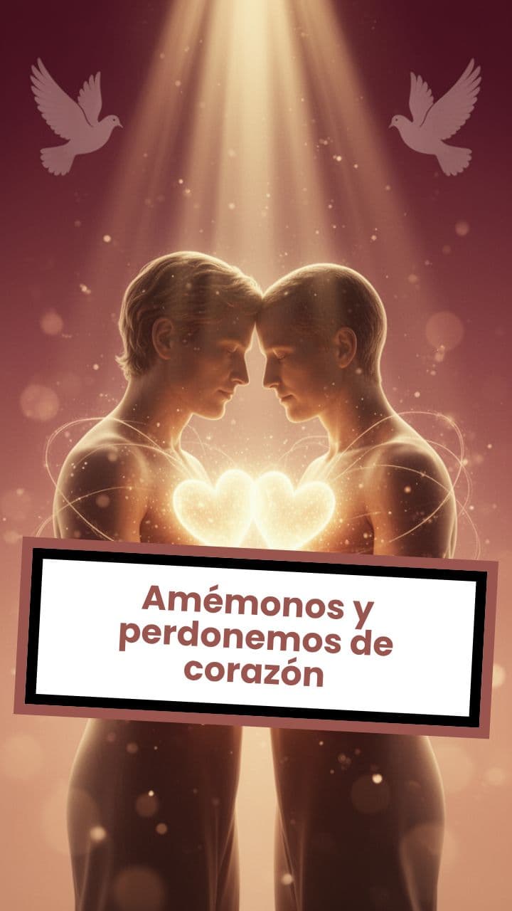 Amémonos y perdonemos de corazón