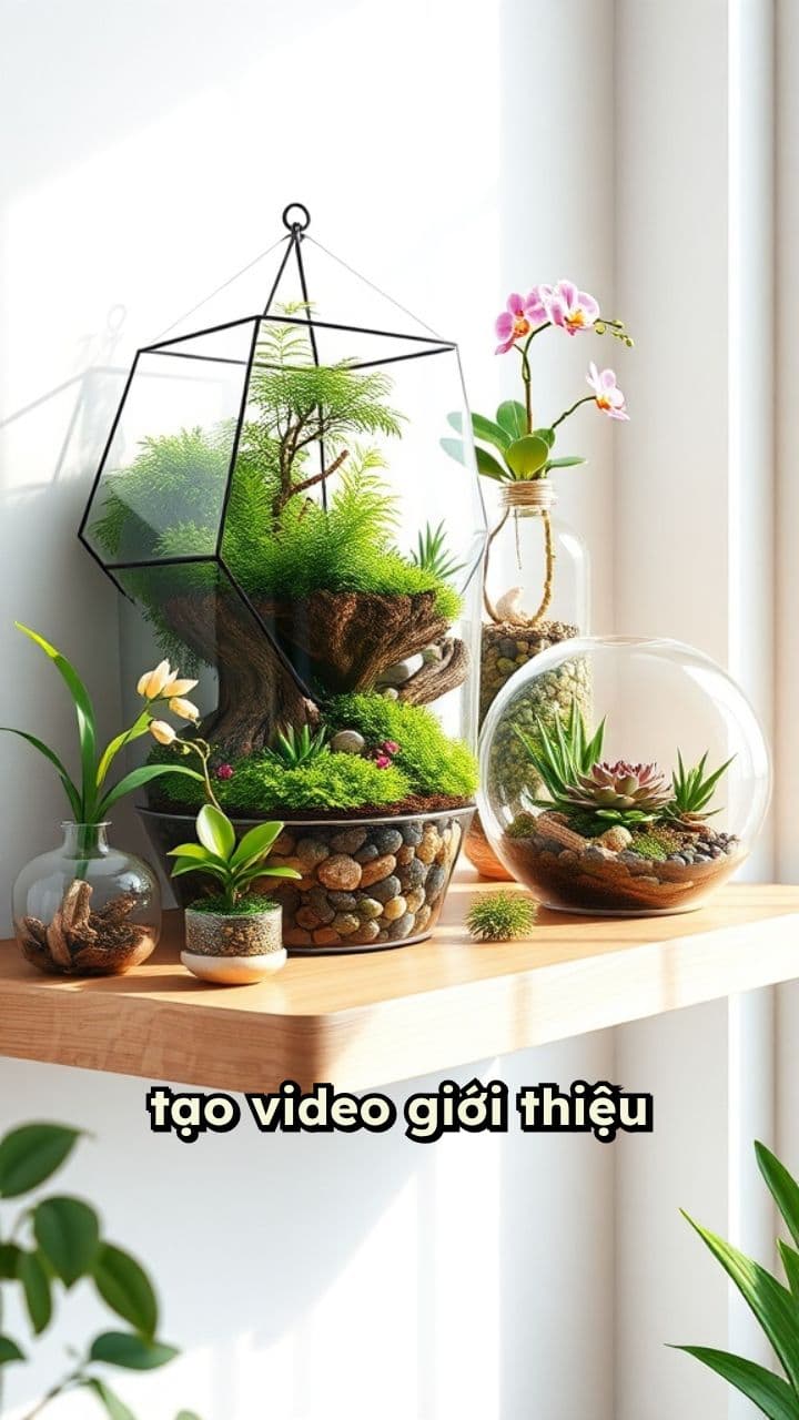 Giới thiệu bể terrarium hiện nay