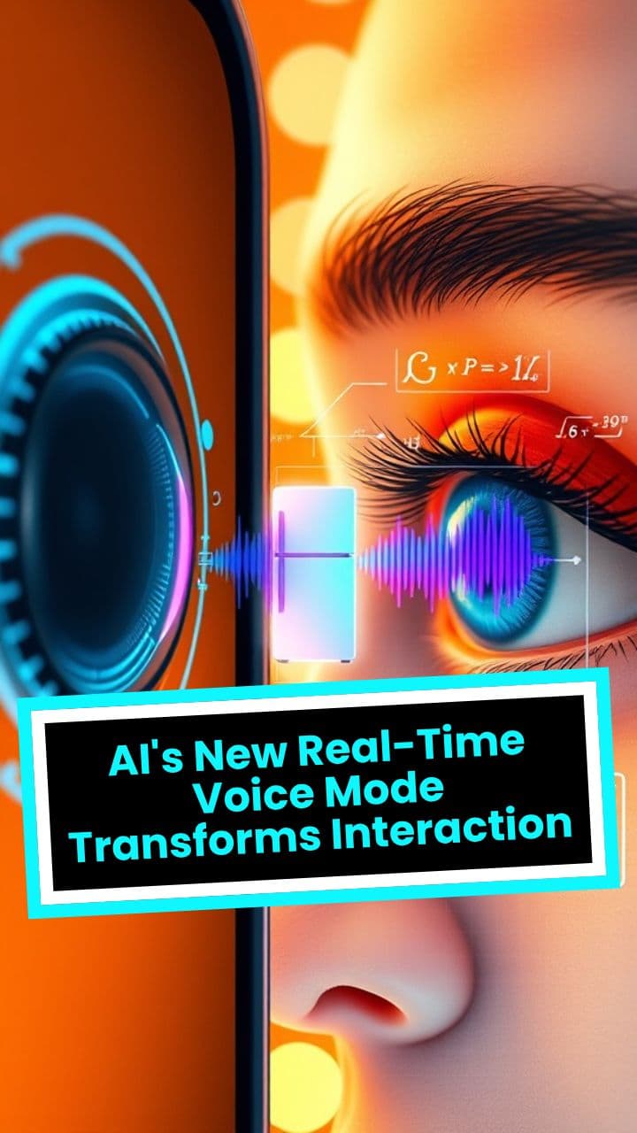 AI's New Real-Time Voice Mode Transforms Interaction