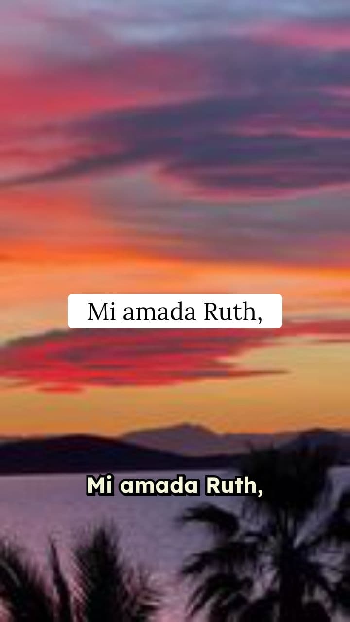 Un Mensaje de Cumpleaños para Ruth