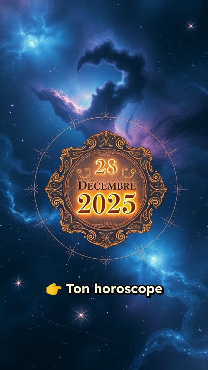 Horoscope du jour : 28 décembre 2025