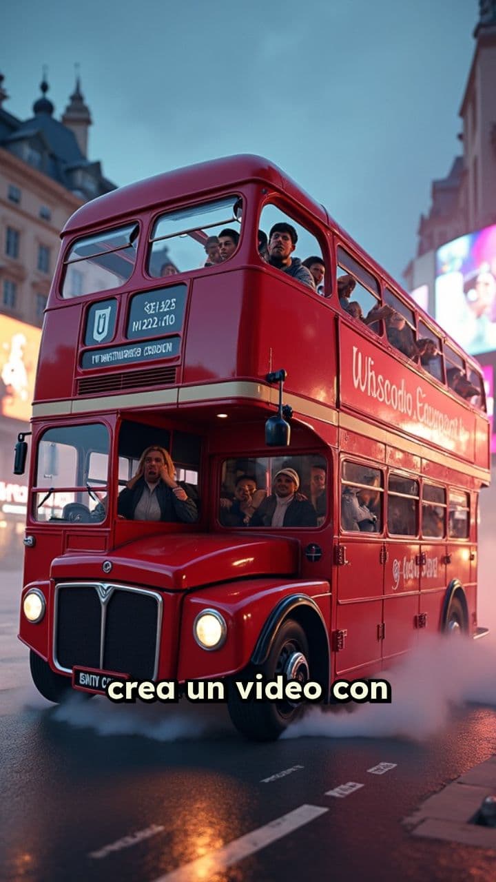 Accidente de autobús en Piccadilly Circus