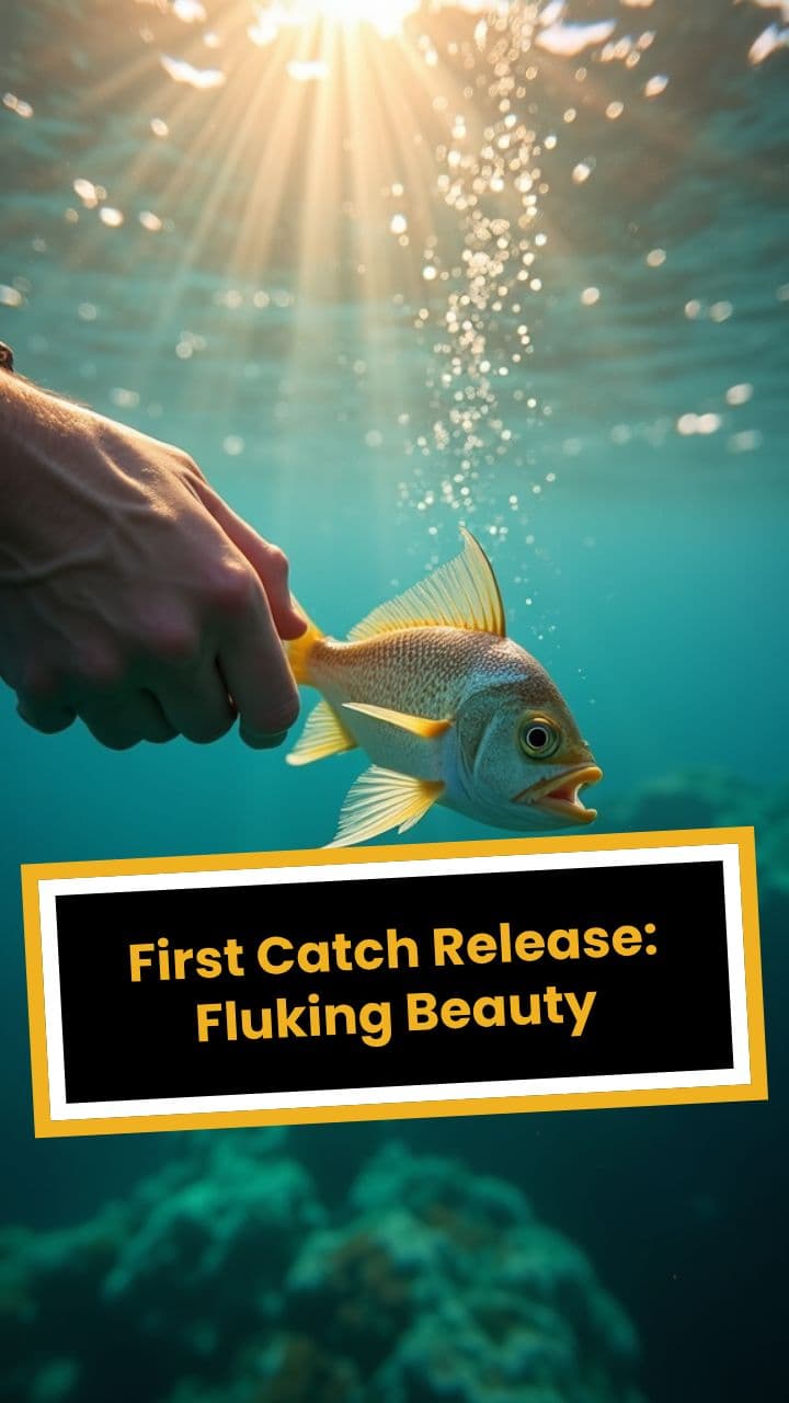 First Catch Release: Fluking Beauty