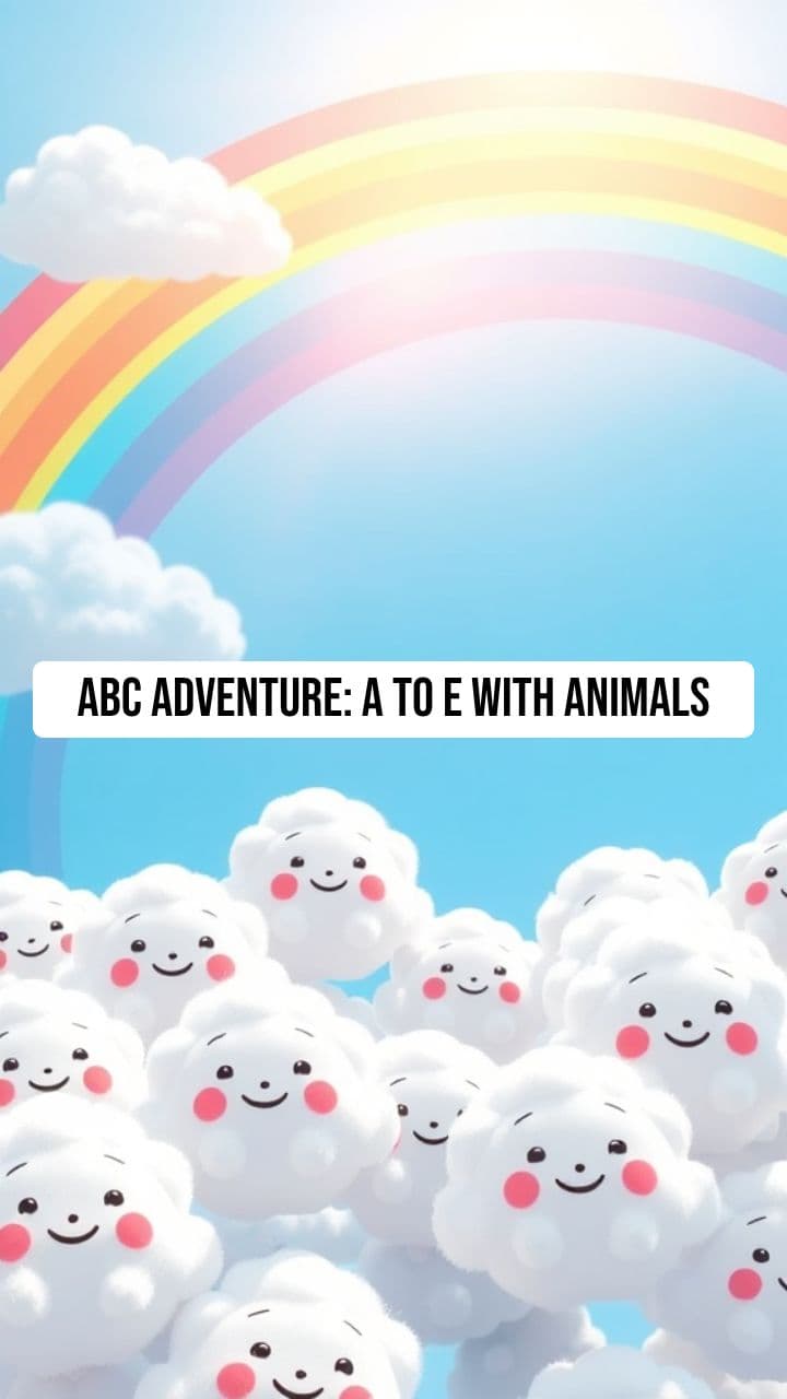 ABC Adventure: A to E with Animals